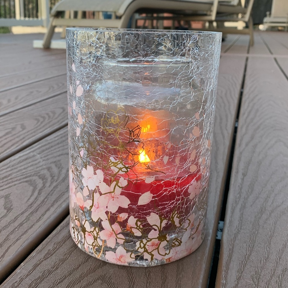 Yankee Candle glass votive